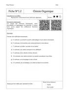 Aperçu - Feuilles d'exercices - Fiches de travail en autonomie - Chimie organique - Page 3