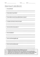 Vorschau - Arbeitsblätter - AB mit Fragen zum Thema "Brüste" + Lösungsblatt - Deckblatt