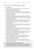 Vorschau - Arbeitsblätter - AB mit Fragen zum Thema "Brücken" + Lösungsblatt + Mindmap + Infografik - Seite 3