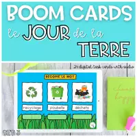 Aperçu - Apprentissages en autonomie - Kit BOOM CARDS Activités Jour de la Terre - Page 1