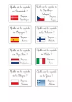 Aperçu - Apprentissages en autonomie - L'Europe jeu de plateau PDF - Page 3