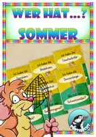 Vorschau - Stationenlernen - Materialpaket - Jahreszeiten - Lesespiel: Ich habe... - Wer hat...? - Seite 1