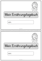 Vorschau - Arbeitsblätter - Ernährungstagebuch - Seite 1