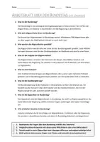Vorschau - Arbeitsblätter - AB mit Fragen zum Thema "Bundestag" + Lösungsblatt + Infografik - Seite 2