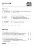 Vorschau - Arbeitsblätter - Cloud Computing (Vorteile) Infotext und Übungen - Seite 1