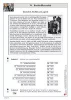 Vorschau - Arbeitsblätter - Lernwerkstatt Diktatoren der Geschichte: Benito Mussolini | Sekundarstufe Klasse 7-10 | Italien, Faschismus, Rom, Duce | Arbeitsblätter, Kopiervorlagen, Freiarbeit mit Lösungen - Seite 2