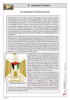 Vorschau - Arbeitsblätter - Naher Osten: Ungelöste Probleme | Politik Geschichte Sekundarstufe Klasse 5-10 | Israel, Palästina, Zweistaatenlösung | Arbeitsblätter, Kopiervorlagen, Freiarbeit mit Lösungen - Seite 2