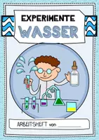 Vorschau - Arbeitsblätter - Experimente Wasser - Forscherheft - Seite 1