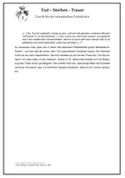 Vorschau - Arbeitsblätter - Gruppenpuzzle - Tod und Sterben - Geschichte Todeskultur - Seite 3