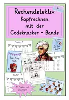 Vorschau - Unterrichtsreihen - Rechendetektiv : Codeknacker-Bande : Rechnen bis 100 - Deckblatt