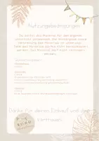 Vorschau - Bildkarten - 60 Materialkarten für die Tafel im Boho-Stil - Seite 1