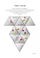 Vorschau - Arbeitsblätter - Les fruits - Die Früchte im Französischen (3 Triminos) - Seite 3