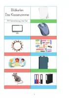 Vorschau - Spiele - Das Klassenzimmer - Grundwortschatz Bildkarten - Seite 3