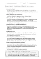 Vorschau - Arbeitsblätter - AB mit Fragen zum Thema "Coco Chanel" + Lösungsblatt + Infografik - Seite 2
