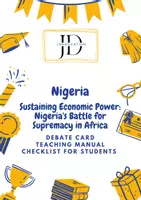 Vorschau - Stundenentwürfe - Nigeria Debate: Sustaining Economic Power (Sek II) - Deckblatt