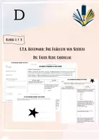 Vorschau - Stundenentwürfe - E.T.A. Hoffmann: Das Fräulein von Scuderi_Die Figur Rene Cardillac - Deckblatt