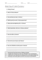 Vorschau - Arbeitsblätter - AB mit Fragen zum Thema "Chisinau" + Lösungsblatt - Deckblatt