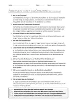 Vorschau - Arbeitsblätter - AB mit Fragen zum Thema "Christkind" + Lösungsblatt - Seite 2