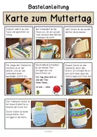 Vorschau - Mal- und Bastelvorlagen - Muttertag, Vatertag: Tee ohne Tasse - Seite 2