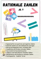 Vorschau - Arbeitsblätter - Rationale Zahlen - Materialpaket, Jg. 7 - Seite 3