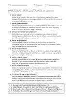 Vorschau - Arbeitsblätter - AB mit Fragen zum Thema "Denken" + Lösungsblatt + Infografik - Seite 3