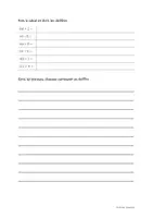 Vorschau - Arbeitsblätter - Exercices avec les chiffres de 0 à 100 - Seite 1
