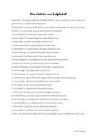 Vorschau - Arbeitsblätter - Histoire sur l'alphabet en français - Deckblatt