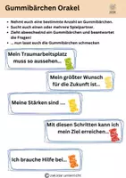 Vorschau - Spiele - Gummibärchenorakel Berufsorientierung - Deckblatt