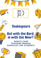 Vorschau - Stundenentwürfe - Shakespeare Debate: Out with the Bard, in with the New? (Sek II) - Deckblatt