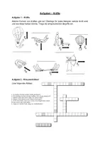 Vorschau - Arbeitsblätter - Arbeitsblatt - Kräfte - Physikunterricht - Deckblatt