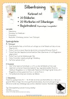 Vorschau - Arbeitsblätter - Materialpaket: Silben Training im Anfangsunterricht - Seite 2