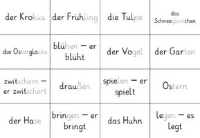 Vorschau - Arbeitsblätter - Frühling - Lernwörtertraining für Klasse 2/3 - Seite 3