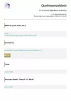 Vorschau - Stundenentwürfe - Griechisches Alphabet Lernkarten - Seite 1