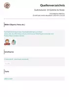 Vorschau - Text - Gedichtekartei- 25 Gedichte für Kinder - Seite 1