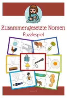 Vorschau - Spiele - Zusammengesetzte Namenwörter - Puzzlespiel - Deckblatt