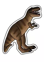 Vorschau - Unterrichtsreihen - Dinosaurier - Tafelmaterial - Seite 1