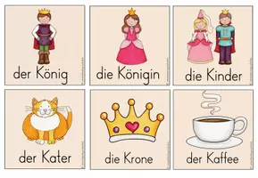 Vorschau - Arbeitsblätter - Buchstabeneinführung K: Erklärvideo, Visualisierungen, Bildkarten und Arbeitsblätter - Seite 3