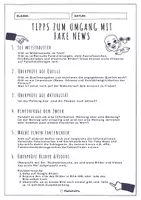 Vorschau - Arbeitsblätter - Fake News: Tipps zum Umgang mit Fake News (fachübergreifend) - Seite 2