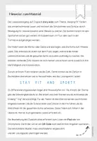 Vorschau - Spiele - Story walk | Keeping fit | Hobbies and sports | Lesespaziergang Englisch - Seite 1