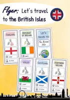 Vorschau - Arbeitsblätter - Flyer - Let's travel to the British Isles - Deckblatt