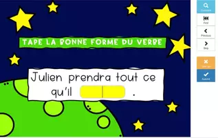 Aperçu - Apprentissages en autonomie - FUTUR SIMPLE Pouvoir BOOM CARDS - Page 3