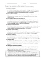 Vorschau - Arbeitsblätter - AB mit Fragen zum Thema "Drehbuch" + Lösungsblatt + Infografik - Seite 2