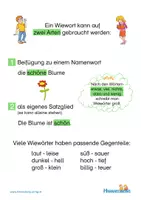 Vorschau - Arbeitsblätter - Wortarten Materialpaket: Nomen - Verben - Adjektive - Seite 3