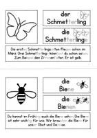 Vorschau - Arbeitsblätter - Tiere im Frühling - Informationskarten - Seite 1