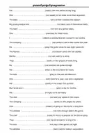 Vorschau - Arbeitsblätter - Present Perfect Progressive - Explanation, Exercises and Solutions - Seite 2