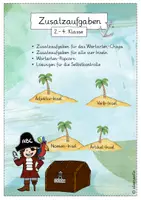 Vorschau - Unterrichtsreihen - Zusatzaufgaben Kapitän Book - Deckblatt