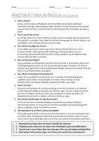 Vorschau - Arbeitsblätter - AB mit Fragen zum Thema "Dressur" + Lösungsblatt - Seite 1