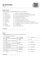 Vorschau - Arbeitsblätter - Der Marienkäfer - Arbeitsblatt (Infotext und Übungen) - Seite 1