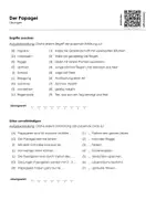 Vorschau - Arbeitsblätter - Der Papagei - Arbeitsblatt (Infotext und Übungen) - Seite 1