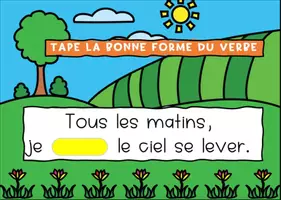 Aperçu - Apprentissages en autonomie - BOOM CARDS L' imparfait VOIR - Page 1